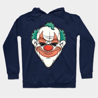 Scary Mask Clown Halloween Hoodie